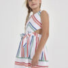 Mayoral εφηβικό φόρεμα με ζωνάκι ριγέ 23-06921-046
